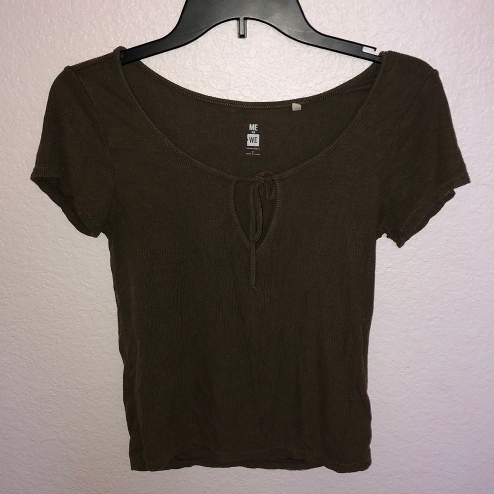 Dark Green Me to We T-shirt